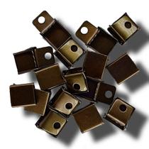 Fivela Lisa 16mm (milheiro) - Ouro Velho