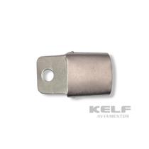 Fivela Lisa Baulada 18mm - Cor Níquel Fosco 1.000un