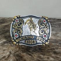 Fivela Master Bucking Bull Rider Country Dourada Cowboy