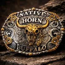 Fivela Master Long Horn Dourado 686 Cor:Prata