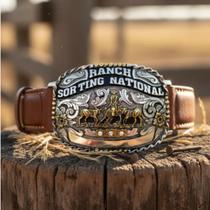 Fivela Master Ranch Sorting National 636 Cor:Prata