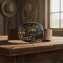 Fivela Master Team Roping Prata 523