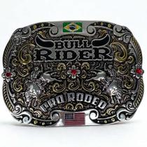 Fivela Montaria Boi Lancamento Cowboy Western Prata Rodeio Fivela Montaria Boi Lancamento Cowboy Western Prata Rodeio