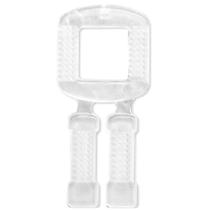 Fivela Plástica Branca Com 1000 Peças - - Alpha Pack