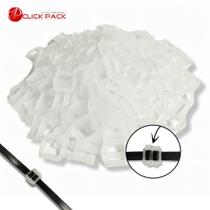 Fivela Plástica para Fita de Arquear 1000 Peças - Fivela Transparente de fita de Arquear 10 e 13mm Fivela Plástica para Fita de Arquear 1000 Peças - Fivela Transparente de fita de Arquear 10 e 13mm
