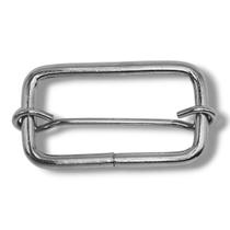 Fivela Regulador Alça Bolsa 40mm / 4mm espesssra - Niquelada 10un Fivela Regulador Alça Bolsa 40mm / 4mm espesssra - Niquelada 10un