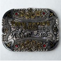 Fivela Team Roping Laco Dupla Country Lancamento Oklahoma