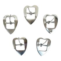 Fivelas De Aço Inox 5 Unidades Para Traias Arreata Loro