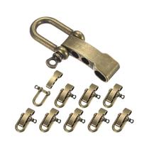 Fivelas De Metal Para Pulseira De Paracord De Sobrevivência Ao Ar Livre, Anel UO, Fecho De Manilha,