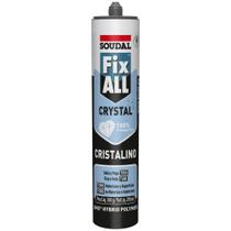 Fix All Crystal Fixa Tudo Transparente 290ml - 123763 - Soudal Brasil Fix All Crystal Fixa Tudo Transparente 290ml - 123763 - Soudal Brasil