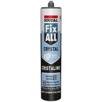Fix All Crystal Fixa Tudo Transparente 290ml - 123763 - SOUDAL BRASIL Fix All Crystal Fixa Tudo Transparente 290ml - 123763 - SOUDAL BRASIL