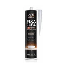 Fixa Cuba Adesivo Poliuretano Pu 40 Orbi Química 380g Branco Fixa Cuba Adesivo Poliuretano Pu 40 Orbi Química 380g Branco