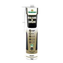 FIXA CUBA E ESPELHO BRANCO 380g - BRASCOLA FIXA CUBA E ESPELHO BRANCO 380g - BRASCOLA