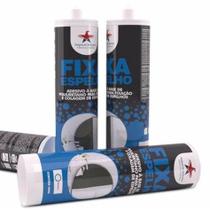 Fixa espelho adesivo á base de poliuretano para fixação e colagem de espelhos branco