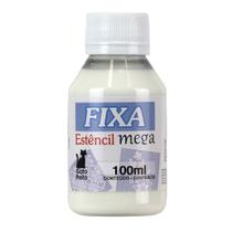 Fixa Estencil Mega 100ml Incolor Gato Preto