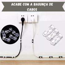 Fixa fio adesivo organizador de cabo e pisca pisca 20pç 1x2,8cm Fixa fio adesivo organizador de cabo e pisca pisca 20pç 1x2,8cm