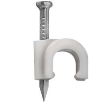 Fixa-Fio Coaxial com Prego 20 Peças - SFORPLAST Fixa-Fio Coaxial com Prego 20 Peças - SFORPLAST