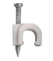 Fixa Fio Fixador De Cabo 10 Mm Miguelão Pacote C/ 45pçs - rio Fixa Fio Fixador De Cabo 10 Mm Miguelão Pacote C/ 45pçs - rio