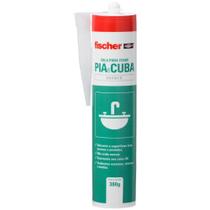 Fixa Pia e Cuba Branco com 360g - 600438 - FISCHER