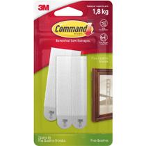 Fixa Quadros Adesivo 3M Command Grande - 2 pares Fixa Quadros Adesivo 3M Command Grande - 2 pares