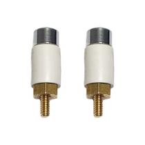 Fixação para Assentos Deca Em Poliéster Cromado - KITPARAFUSO Fixação para Assentos Deca Em Poliéster Cromado - KITPARAFUSO