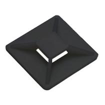 Fixador Adesivo 20x20x6,1mm Preto Com 50 G20 Fixador Adesivo 20x20x6,1mm Preto Com 50 G20