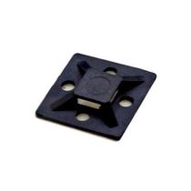 Fixador Adesivo 25x25x7,5mm Preto Com 50 G20 Fixador Adesivo 25x25x7,5mm Preto Com 50 G20