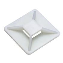 Fixador Adesivo 40x40x6,4mm Branco Com 50 G20