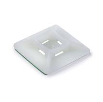 Fixador Autoadesivo 28x28x6mm com Fita Dupla Face Natural com 10 Peças - Frontec Fixador Autoadesivo 28x28x6mm com Fita Dupla Face Natural com 10 Peças - Frontec