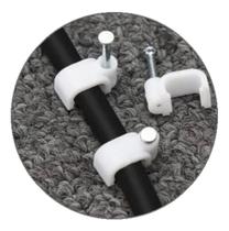 Fixador De Cabos 10mm Miguelão Fixa Fioc/100 Unidades Pacote