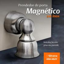 Fixador De Porta Magnetic Inox Silvana