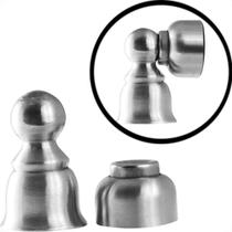 Fixador De Porta Magnetic Inox Silvana Fixador De Porta Magnetic Inox Silvana
