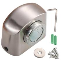 Fixador de Porta Magnético com Imã para Piso Prata RE164 Snel Home Fixa portas com segurança, discreto, forte e ideal para uso doméstico Fixador de Porta Magnético com Imã para Piso Prata RE164 Snel Home Fixa portas com segurança, discreto, forte e ideal para uso doméstico
