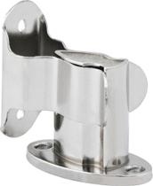 Fixador de porta metálico niquelado para piso Vonder