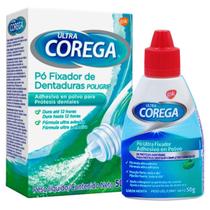Fixador Dentaduras Ultra Corega Pó 50g 12hrs Melhor Preço Fixador Dentaduras Ultra Corega Pó 50g 12hrs Melhor Preço
