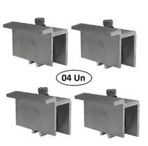 Fixador Grampo Final End Clamp Placa Painel Solar Alumínio E Fixador Grampo Final End Clamp Placa Painel Solar Alumínio E