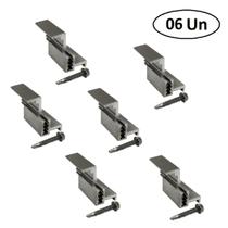 Fixador Grampo Final End Clamp Regulável Placa Painel Solar