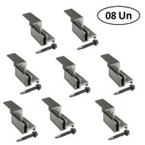 Fixador Grampo Final End Clamp Regulável Placa Painel Solar Fixador Grampo Final End Clamp Regulável Placa Painel Solar