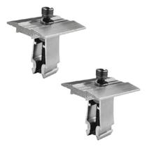 Fixador Grampo Middle Clamp Painel Solar Alumínio Kit 02 Un