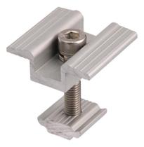 Fixador Grampo Middle Clamp Painel Solar Alumínio Kit 2 Unidades Grampo Intermediário em Alumínio Prisioneiro Central 30mm ~ 40mm Estrutura solar Fixador Grampo Middle Clamp Painel Solar Alumínio Kit 2 Unidades Grampo Intermediário em Alumínio Prisioneiro Central 30mm ~ 40mm Estrutura solar