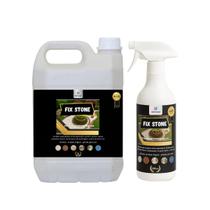 Fixador HDFlex Fix Stone 5,5l Para Jardim E Pedras Solta Soltas Cascas de Arvore Cola Pedras