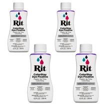 Fixador Líquido Rit Dyes Frasco de 237 ml Pacote com 4