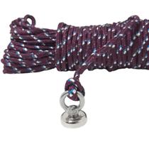 Fixador Magnético 20mm Aprox. 6kg Corda Ímã Neodímio Pesca Fixador Magnético 20mm Aprox. 6kg Corda Ímã Neodímio Pesca