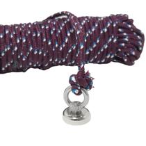 Fixador Magnético 20mm Pesca Aprox. 6kg Corda Ímã Neodímio Fixador Magnético 20mm Pesca Aprox. 6kg Corda Ímã Neodímio