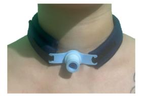 Fixador Para Traqueostomia Adulto Azul Emb 30 Unidades