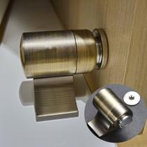 Fixador Prendedor Trava De Porta Magnético Cor Bronze Super Imã de Neodímio - Facil Negocio Importadora