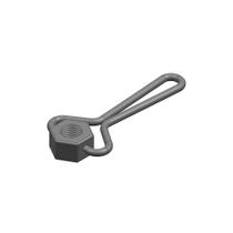 Fixador Tampa Carroceria Com Porca Rosca 3/4 Zincado Branco Fixador Tampa Carroceria Com Porca Rosca 3/4 Zincado Branco
