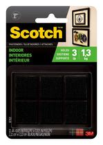 Fixadores de gancho e laço Scotch Multi-Purpose 7/8 em preto Fixadores de gancho e laço Scotch Multi-Purpose 7/8 em preto