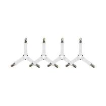 Fixadores De Lençol Ajustáveis 4 Peças, Clipes Para Capa De Colchão, Faixas Elásticas, Organizador Fixadores De Lençol Ajustáveis 4 Peças, Clipes Para Capa De Colchão, Faixas Elásticas, Organizador