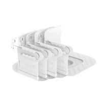 Fixadores De Lençol Pesados 4pcs Clips Multifuncionais Para Ajuste De Canto Suprimentos Para Casa